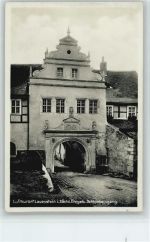 01778 O8246 Lauenstein , Sachs 1935 - Schloßeingang