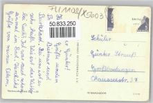 37351 O5603 Dingelstädt , Eichsfeld - Bahnhofstrasse , Grabenstrasse , Marke entfernt