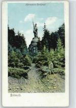 W4930 Detmold Hermanns Denkmal 1910 AK Bauwerk