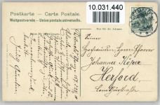 W4930 Detmold Hermanns Denkmal 1910 AK Bauwerk