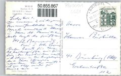 56867 W5589 Briedel - Gaststätte, Pension Waldschenke