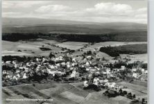65620 W6251 Fussingen 1967 Foto AK Flugbild