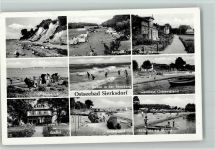 23730 W2430 Sierksdorf - Steilufer Zeltplatz Strand Gasthaus "Ostseestrand" Seehof