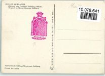 Mozart am Klavier - Gemälde von Helbling Mozart, W. A.