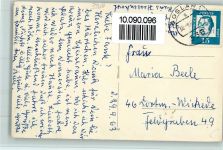 W3380 Goslar Haus Hessenkopf Innenaufnahme Speisesaal gedeckter Tisch