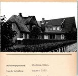 25938 W2270 Utersum FOTO KEINE AK Ortsansicht Foto montiert auf Karton