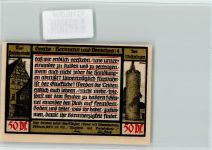 07381 O6840 Pößneck - Notgeld 50 Pf. Goethe
