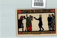 07381 O6840 Pößneck - Notgeld 50 Pf. Goethe
