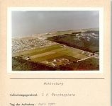 27472 W2190 Sahlenburg FOTO KEINE AK Campingplatz Foto montiert auf Karton