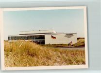 26757 W2972 Borkum FOTO KEINE AK Wellenbad Kurmittelhaus Cafe Fahne