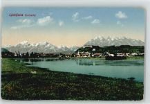 Leibach 1914 - Ljubljana Teilansicht