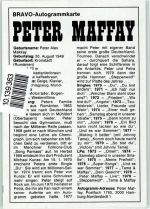 Bravo Autogrammkarte - Peter Maffay Rock / Pop