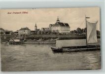 O4606 Pretzsch (Elbe) Frachtschiffe Handelsschiff