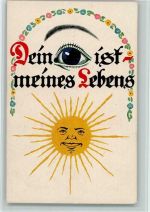 Poesie - Wanderer-Verlag Rätsel-Sprüche Nr. 3 AK Spruch 1916
