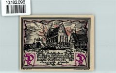 Stettin Szczecin - Notgeld Radow-Lied Kirche