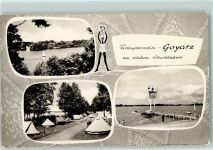 15913 O7551 Goyatz - Segelboot Zeltwiese Seesteg