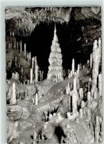 91278 W8573 Pottenstein , Oberfr - Teufelshöhle