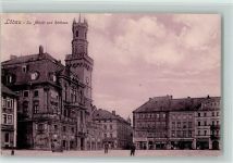 02708 O8700 Löbau - Markt und Rathaus