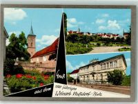 76829 W6740 Nußdorf , Pfalz - Rückseite mit Abschürfungen bzw Kleberesten