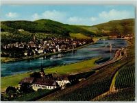 54470 W5553 Wehlen, Mosel - Rückseite mit Abschürfungen bzw Kleberesten