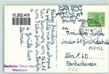 25992 W2282 List , Sylt - Landkarte