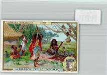 Fakir - Sammelbild Liebig Volkstypen / Brauchtum Indien