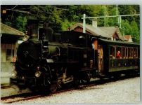 Ballenberg Dampflok HG 3/3 1067 1910 der Ballenberg-Dampfbahn Dampflokomotive
