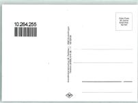 76547 W7573 Sinzheim b Baden-Baden Gebrauchsspuren Rückseite mit Abschürfungen und Kleberesten