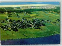 25946 W2278 Nebel , Amrum - Fliegeraufnahme