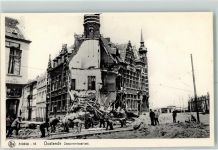 Ostende Oostende - zerstörte Gebäude