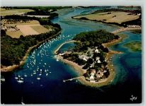 56000 Vannes - L'ile de Conleau et le port de plaisance