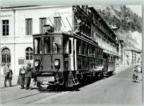 39400 Morez - Repro Travaux de pose de voie a Morez rue de la Republique Coll. NStCM