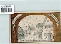 4070 Eferding 1919 KEINE AK Zehn Heller Gutschein