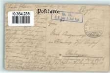 handgemalt AK Handgemacht 1915 Ritz AK