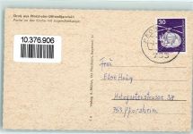 75172 W7530 Dillweißenstein - Partie an der Kirche mit Jugendherberge