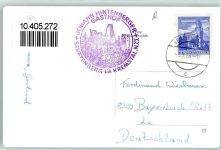 3500 Senftenberg Foto AK Kremstal Stempel Gasthaus Johann Hinterberger