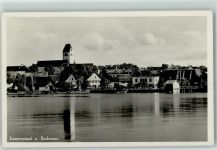 88090 W7997 Immenstaad am Bodensee Foto AK Bodensee Gasthaus Pension zum Schiff