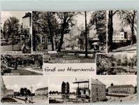 02977 O7700 Hoyerswerda - Schwimmbad Platz des Friedens Poliklinik Tiergehege