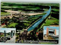 45731 W4355 Waltrop - Rhein Herne Kanal Schiffshebewerk Henrichenburg