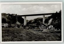 83714 W8160 Miesbach - Mangfallbrücke Reichsautobahn Gasthaus Bruckmühle