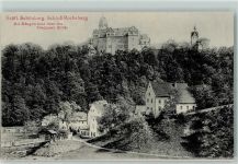 09328 O9291 Rochsburg - Gräfliche Schönburg Hängebrücke Mulde