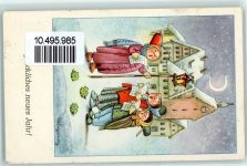 97702 W8732 Kleinwenkheim - Landpoststempel über Münnerstadt