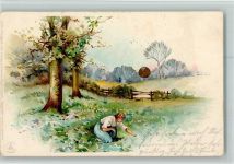 Sonnenschein Serie IV AK Winkler & Schorn 1901 Lithographie
