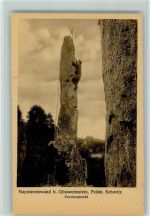 Napoleonwand b. Gössweinstein ca 1926 AK Gute Erhaltung Bergsteiger