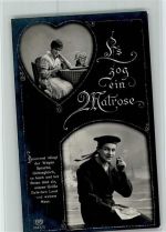 Verlag EAS Serie 3045-3 - Es zog ein Matrose AK Gute Erhaltung Matrosenliebe Foto AK