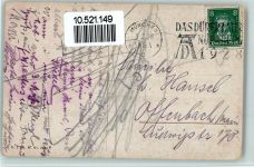 Bauer auf Reisen - laß dich nicht betrügen AK Kartenspiel 1928