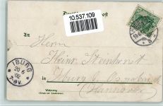 Hamburg-Amerika-Linie AK Dampfer Pretoria 1902 Künstlerkarte