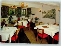 51399 W5093 Burscheid , Rheinl - Hotel Schützenburg Burscheid Speiseraum
