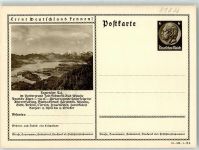 83707 W8182 Bad Wiessee - Ganzsache Tegernseer Tal Lernt Deutschland kennen Nr.41-163-1-B3