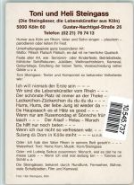 Toni und Heli Steingass - Autogramm Originale